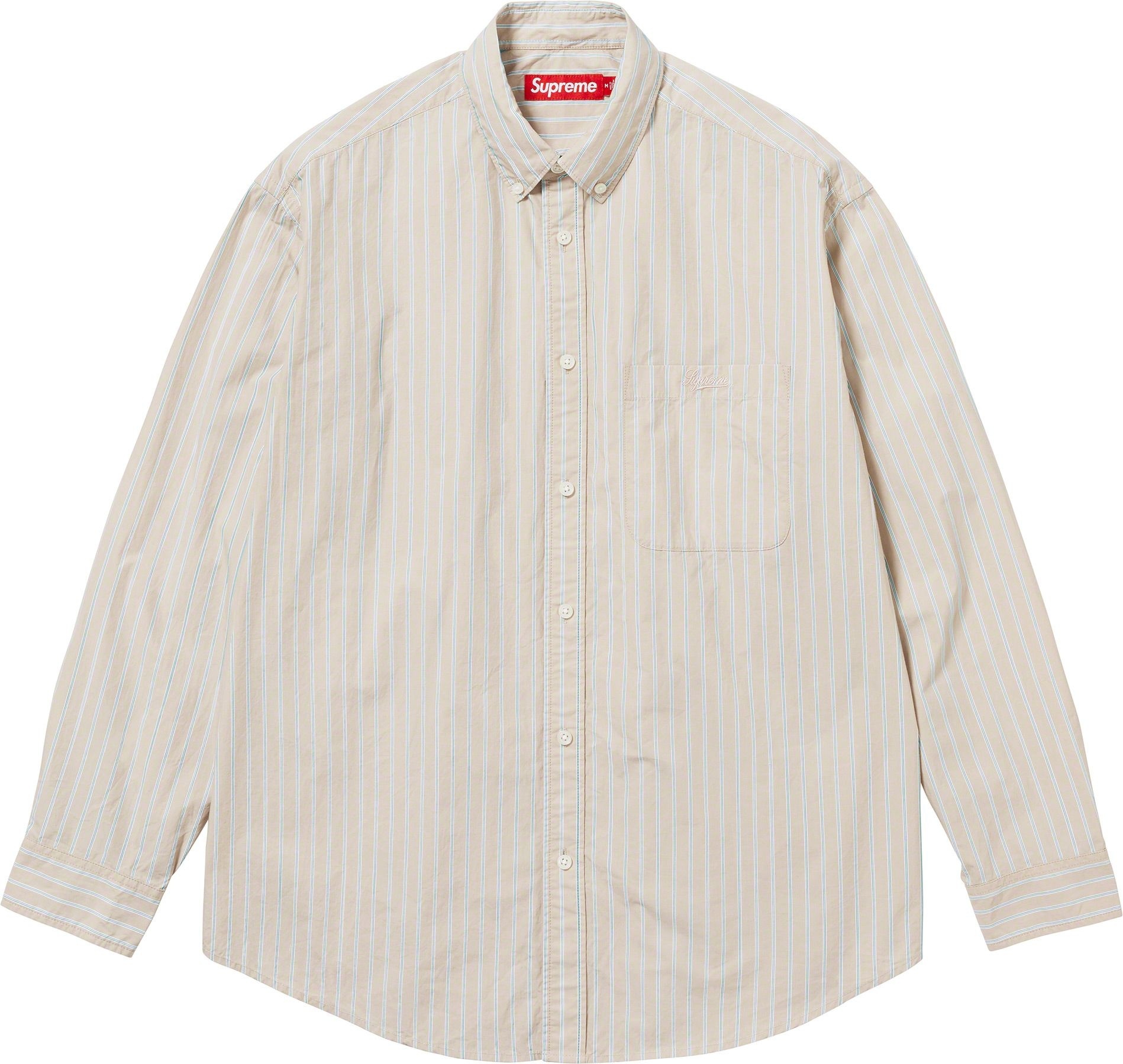 Loose Fit Stripe Shirt view 6